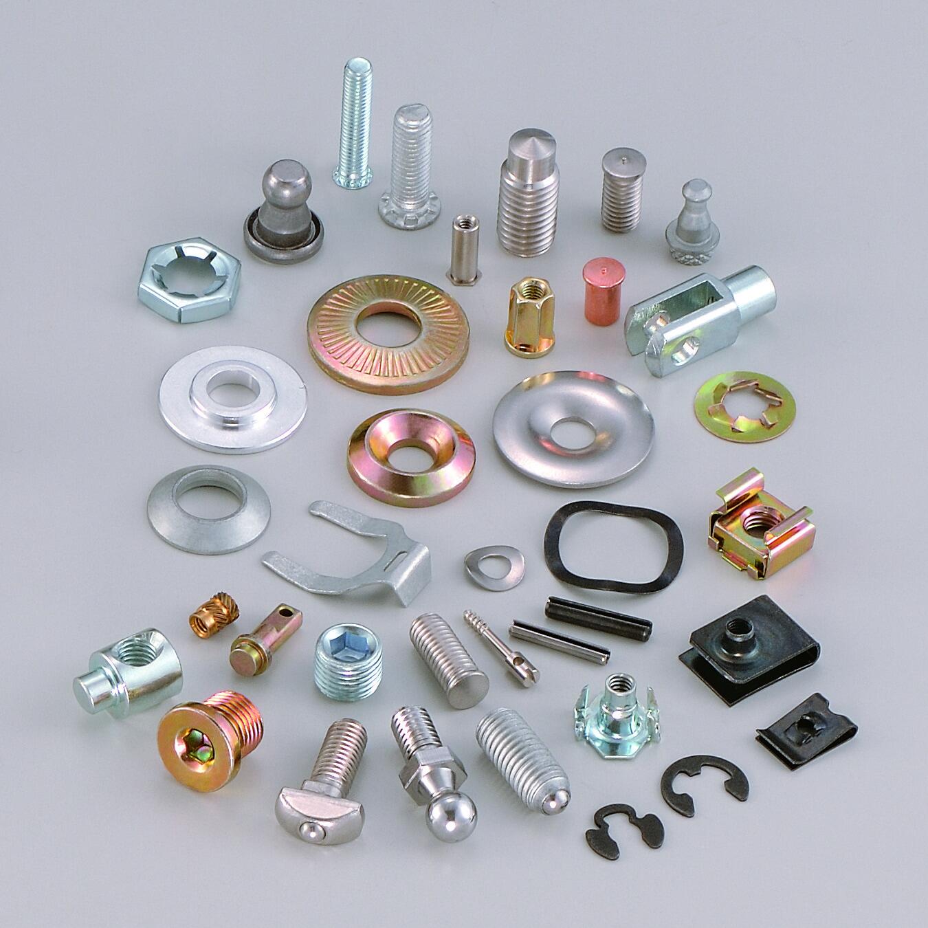 OEM SPECIAL PARTS (PER DRAWING) Cold Forming, Stamping/Rolling, Wire Forming/Bending, CNC Turning/Machining